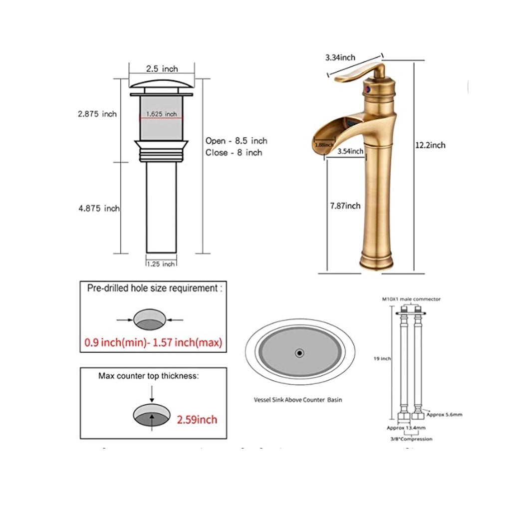 FBK-014 Grifo Turín, latón cepillado