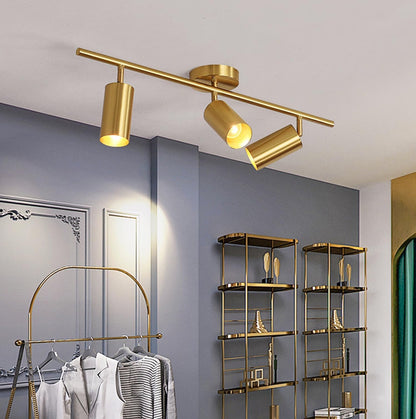 FLG-515 Riel spot iluminación, tres luces